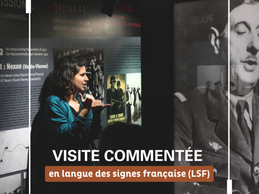 visite guidée en LSF